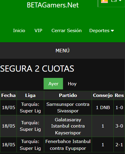 boletas de apuestas ganadoras